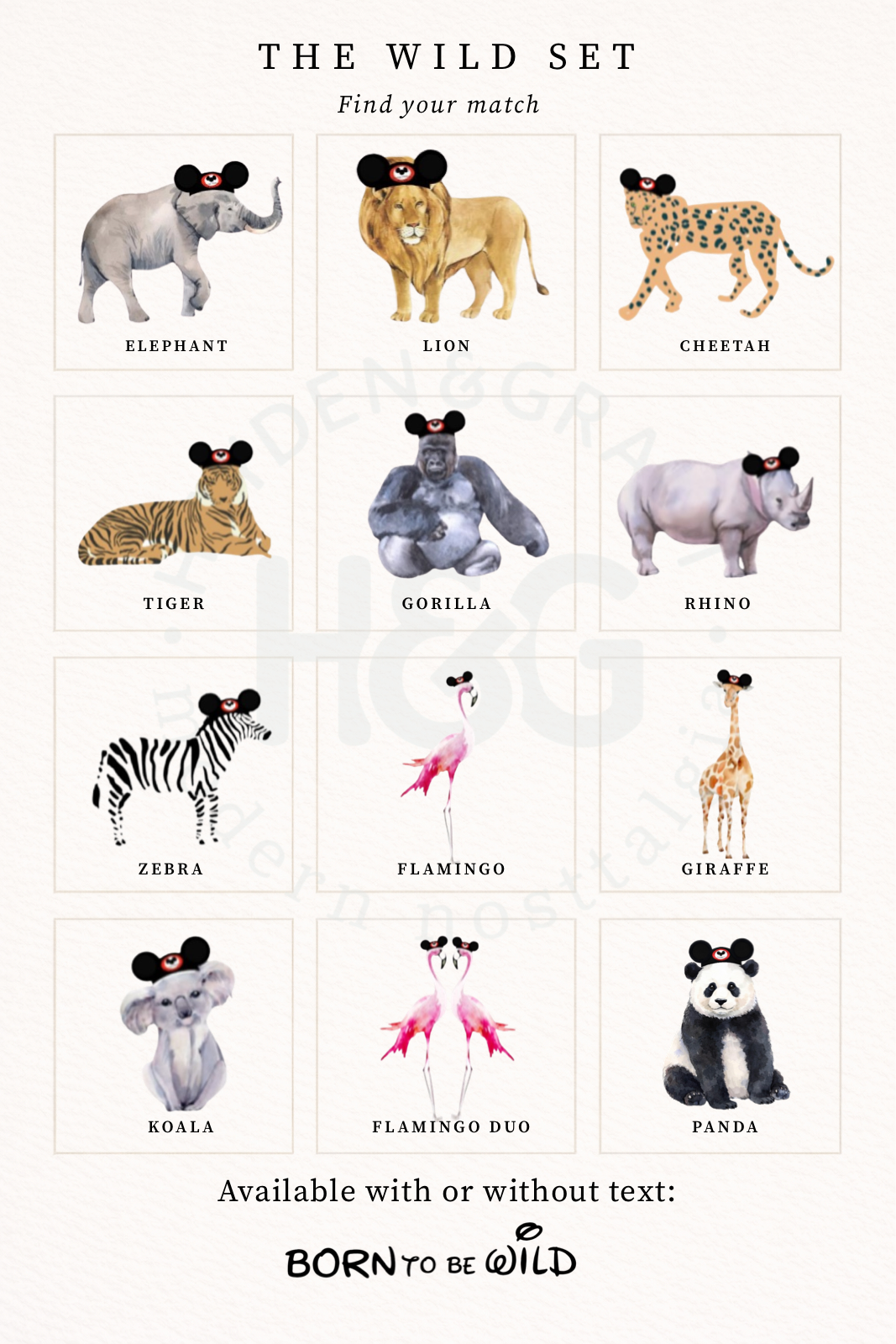 Kids Born to be Wild Customizable Flutter Sleeve Top & Optional Bottoms