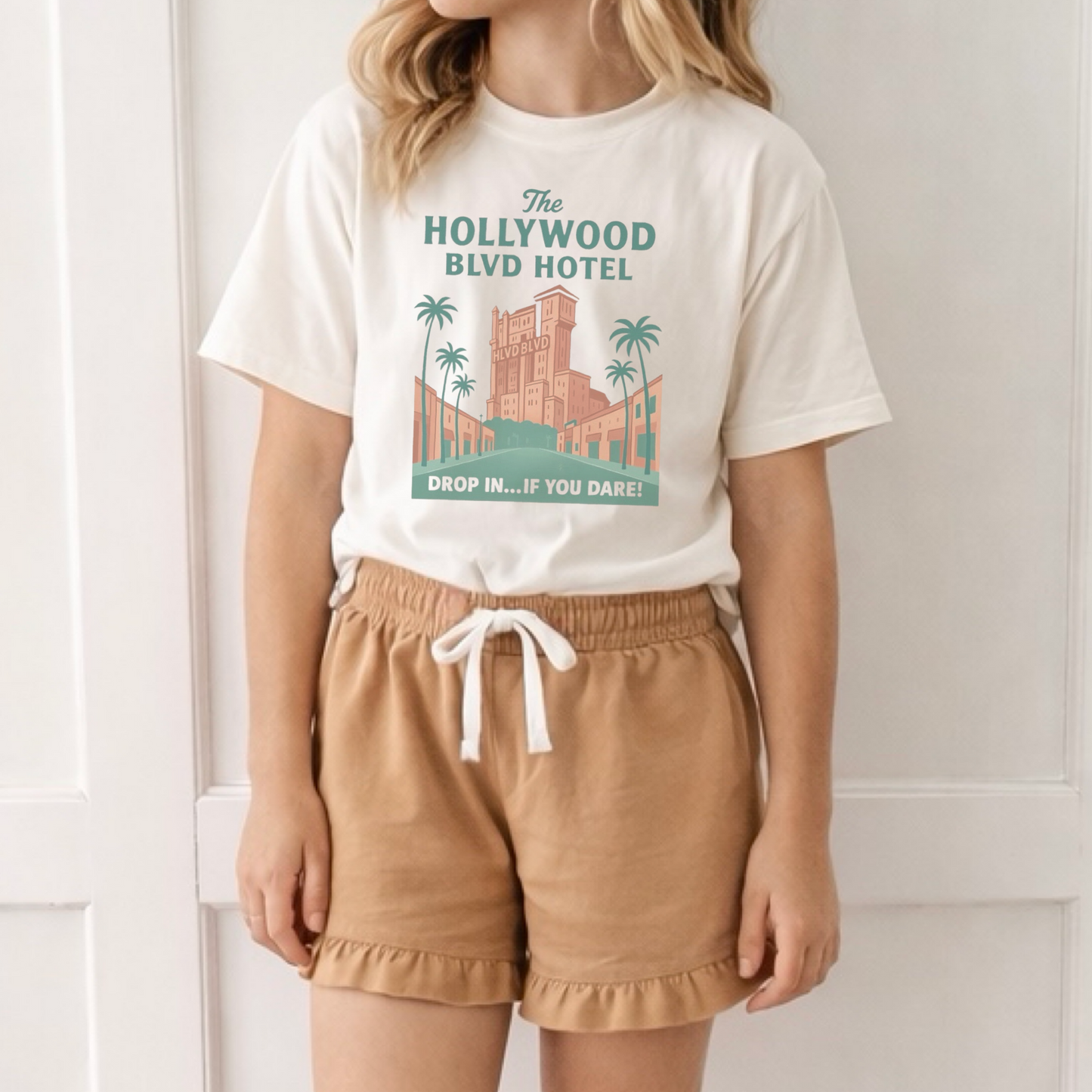 Kids Hollywood Tower Graphic Tee & Optional Bottoms