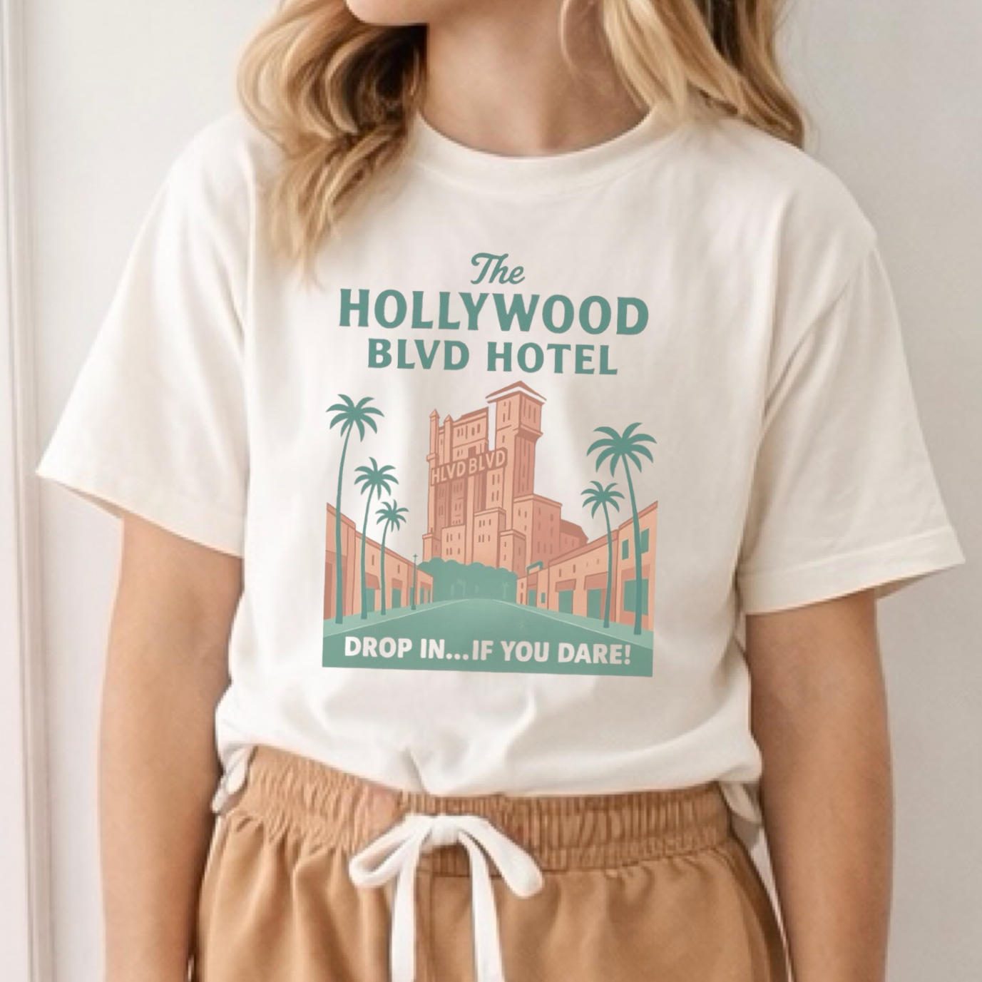 Hollywood Tower | Kids Heritage Blend Tee