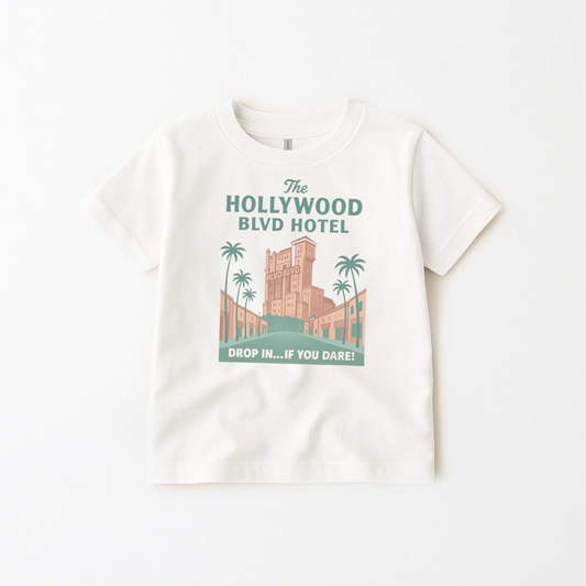 Kids Hollywood Tower Graphic Tee & Optional Bottoms