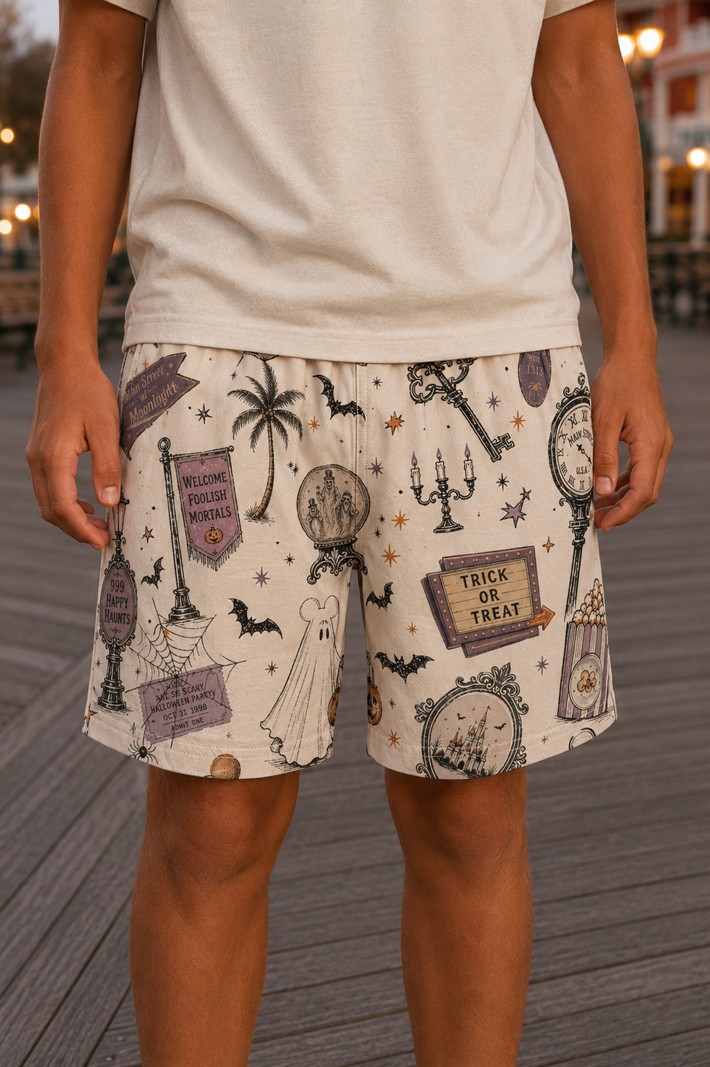 Happy Haunts | Kids Crew Shorts