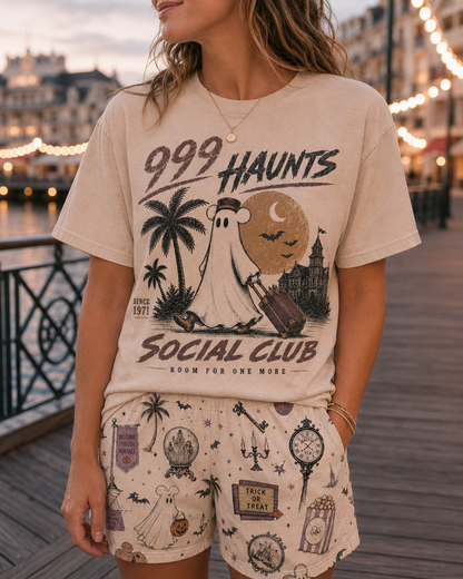 999 Haunts Social Club | Heritage Wash Tee