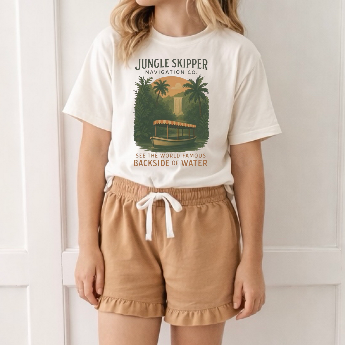 Kids Jungle Skipper Graphic Tee & Optional Bottoms