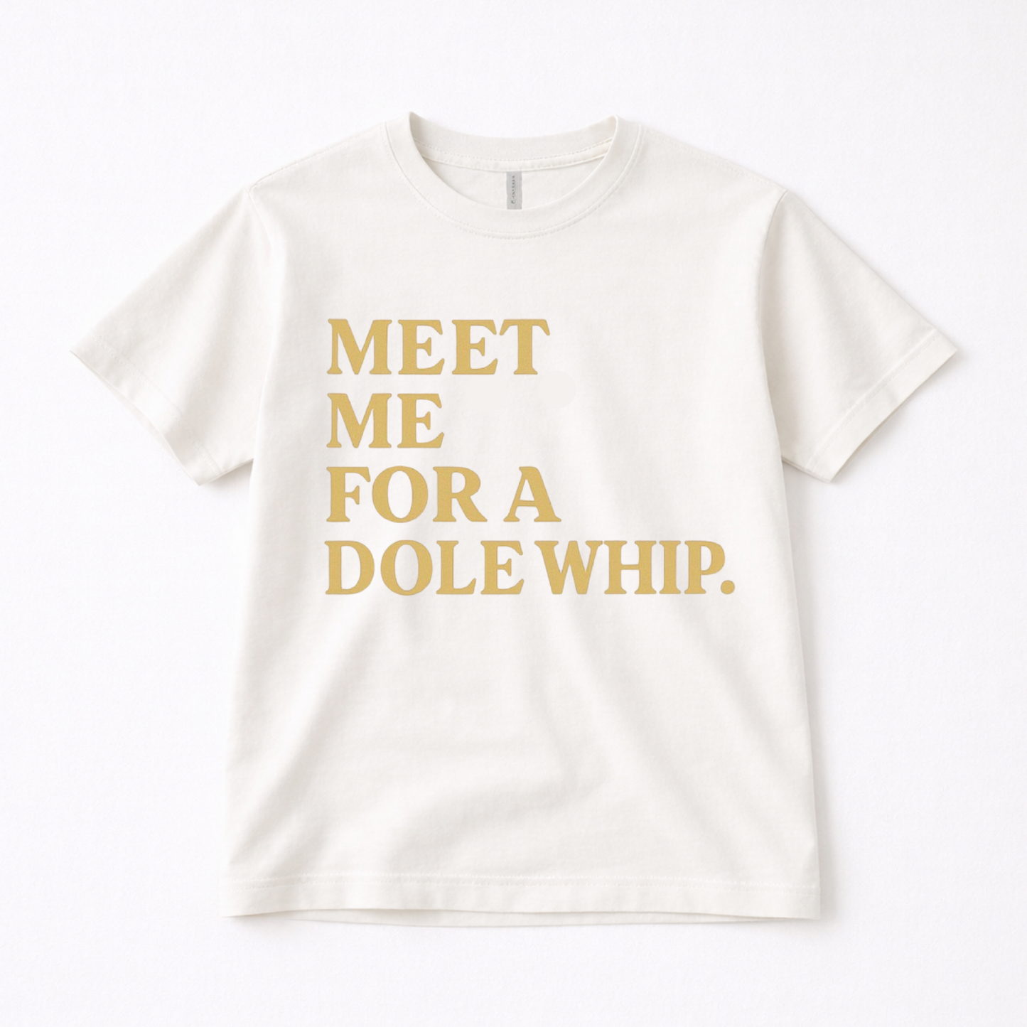 Meet Me for a Dole Whip Adult Graphic Tee