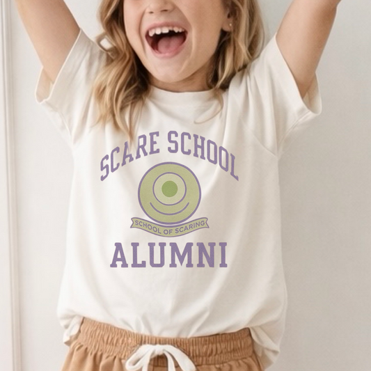 Kids Scare School Graphic Tee & Optional Bottoms