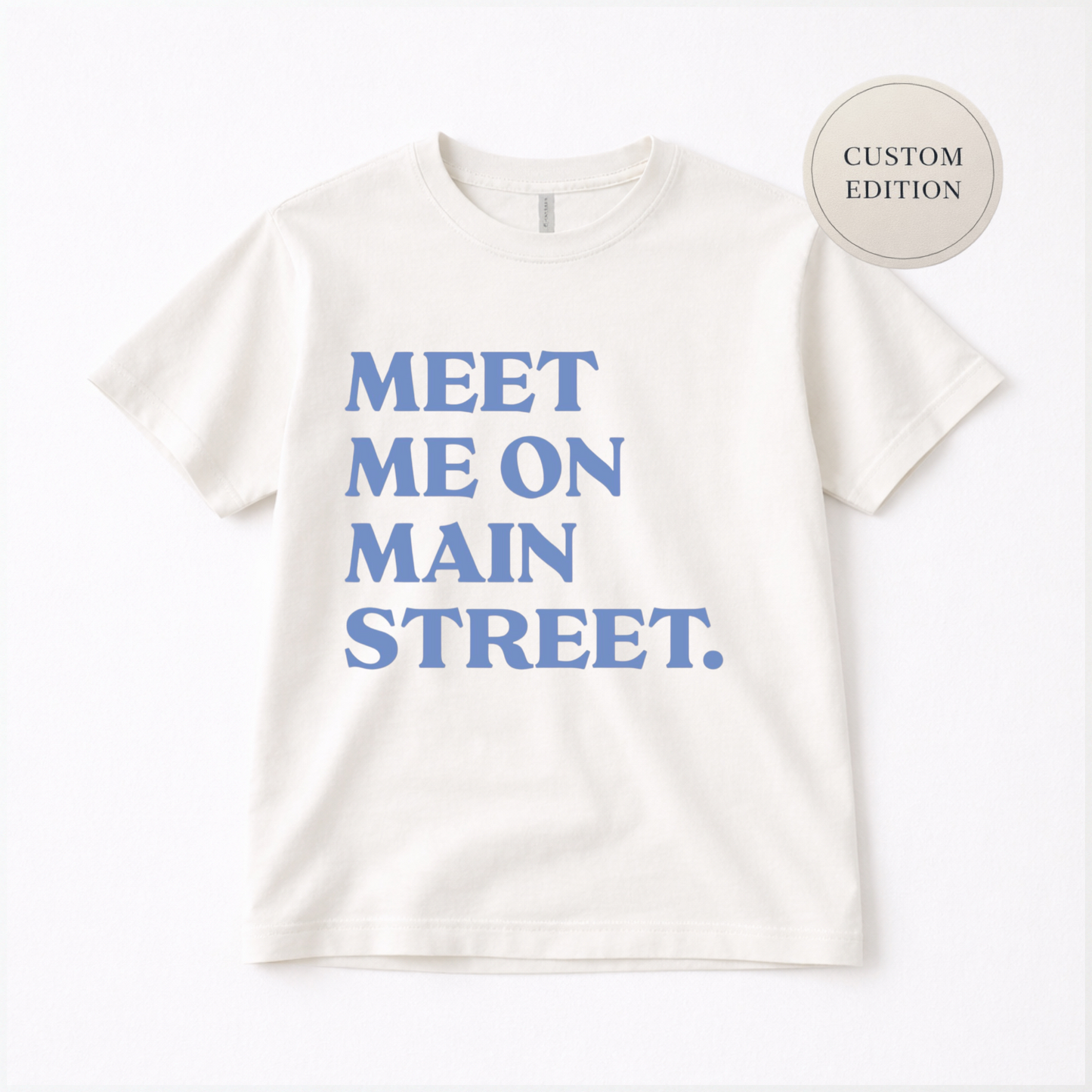 Meet Me on Main Street Family Graphic Tee