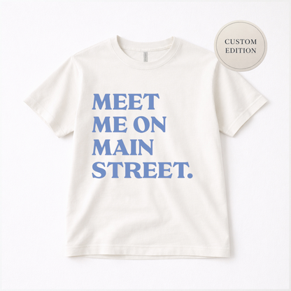 Meet Me on Main Street Family Graphic Tee