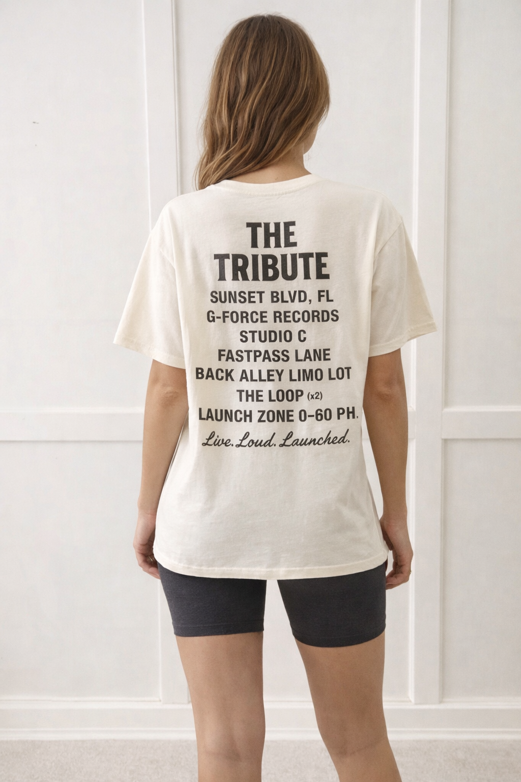 Rock n’ Roll Tribute Coaster Adult Graphic Tee