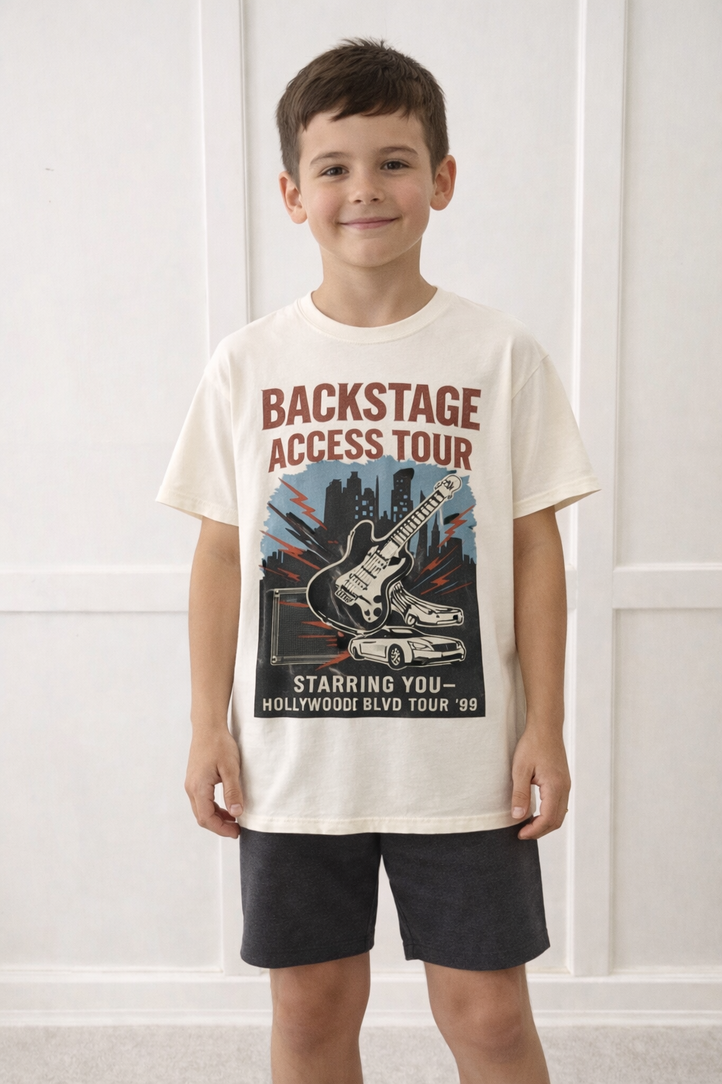 Kids Rockin Roller Coaster Graphic Tee & Optional Bottoms