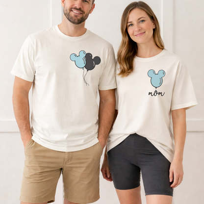 Customizable Mouse Balloon Adult Graphic Tee