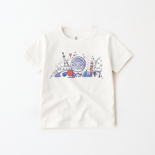 Kids Retro Showcase Graphic Tee & Optional Bottoms