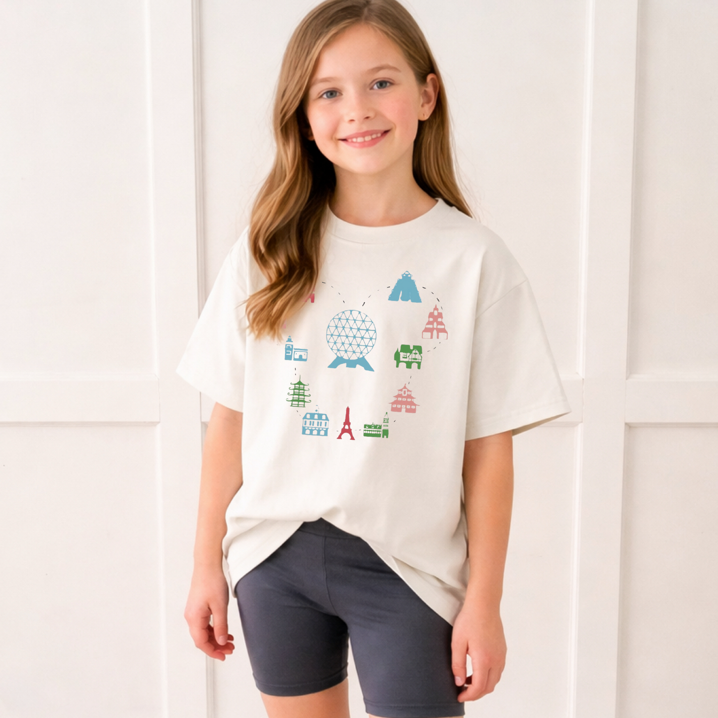Kids Around the Showcase Graphic Tee & Optional Bottoms