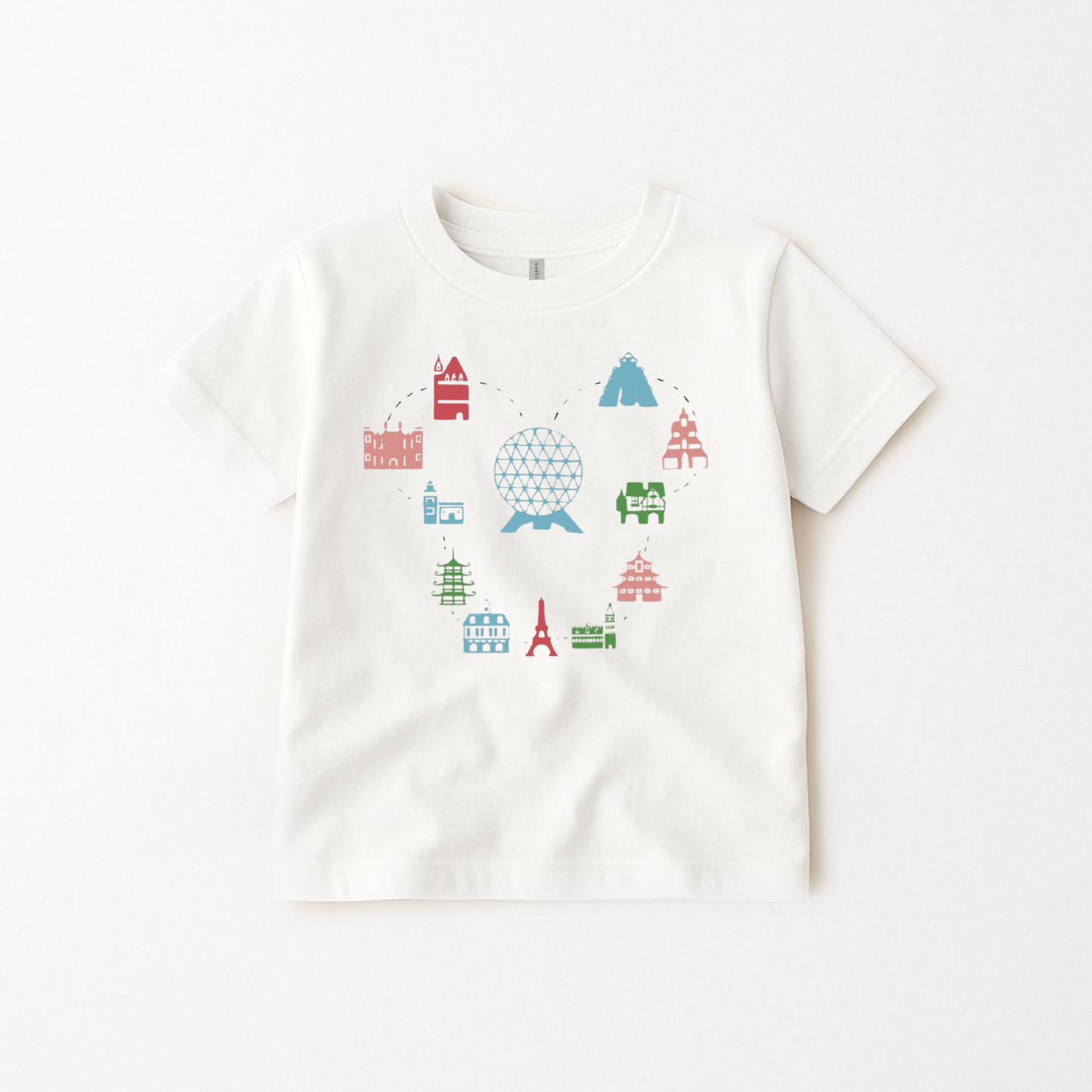 Kids Around the Showcase Graphic Tee & Optional Bottoms