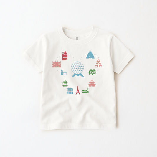 Kids Around the Showcase Graphic Tee & Optional Bottoms