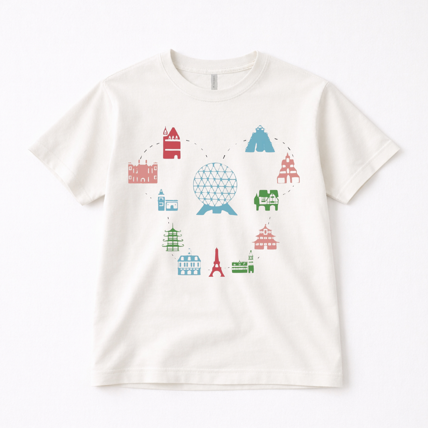 Around the Showcase Family Graphic Tee