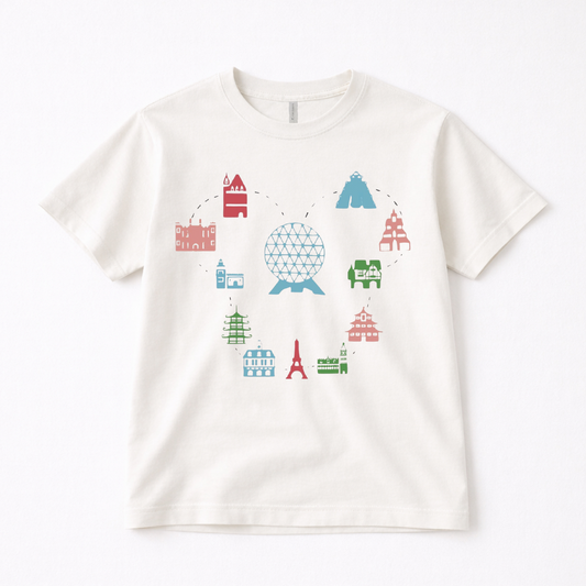 Around the Showcase Family Graphic Tee