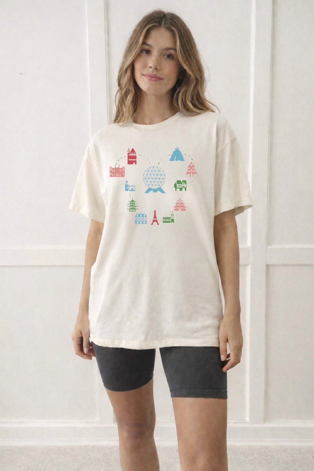 Around the Showcase Family Graphic Tee