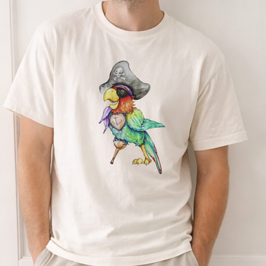 Carribean Pirate Adult Graphic Tee