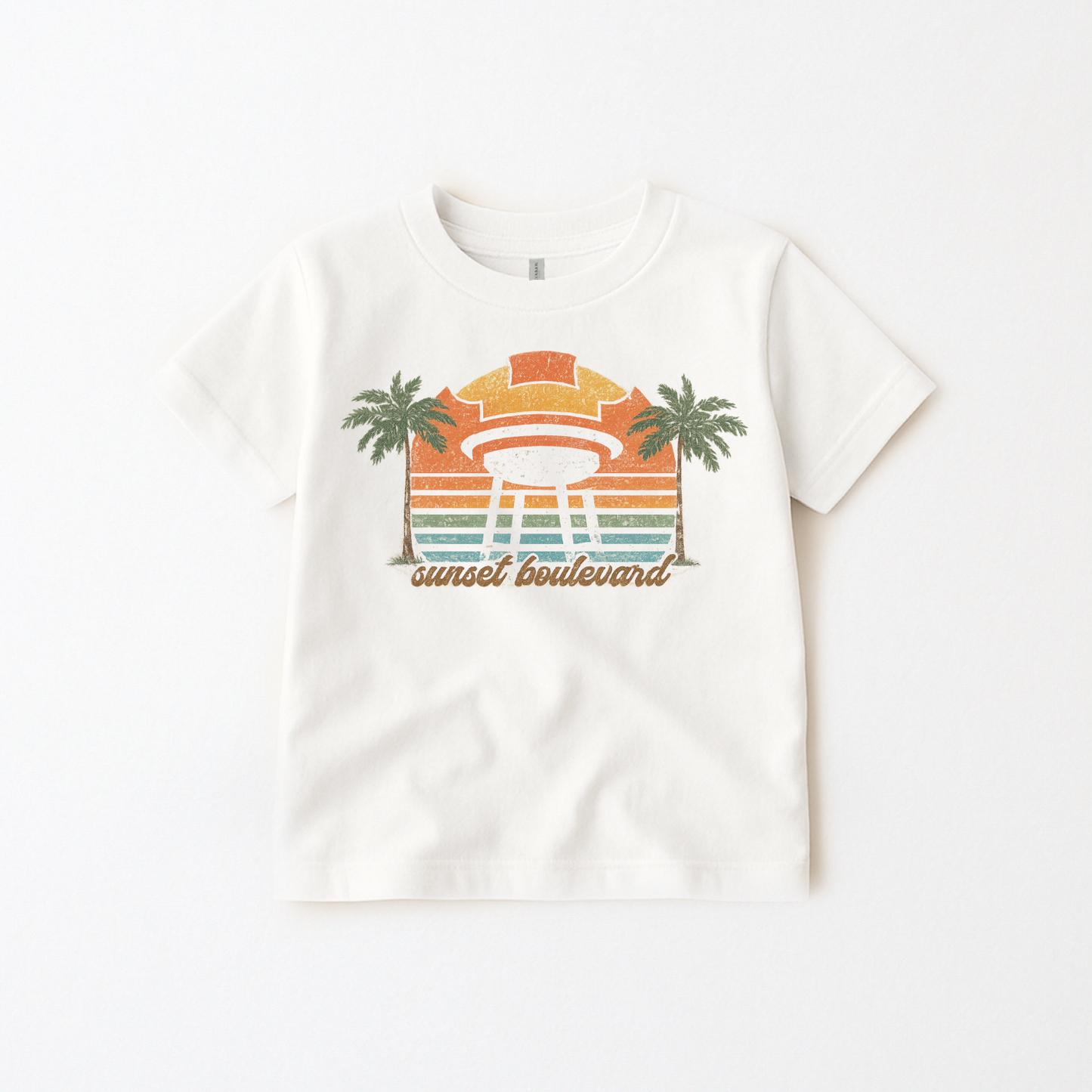 Kids Sunset BLVD Graphic Tee & Optional Bottoms