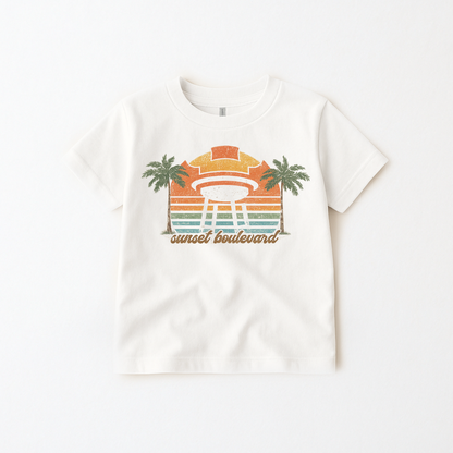 Kids Sunset BLVD Graphic Tee & Optional Bottoms
