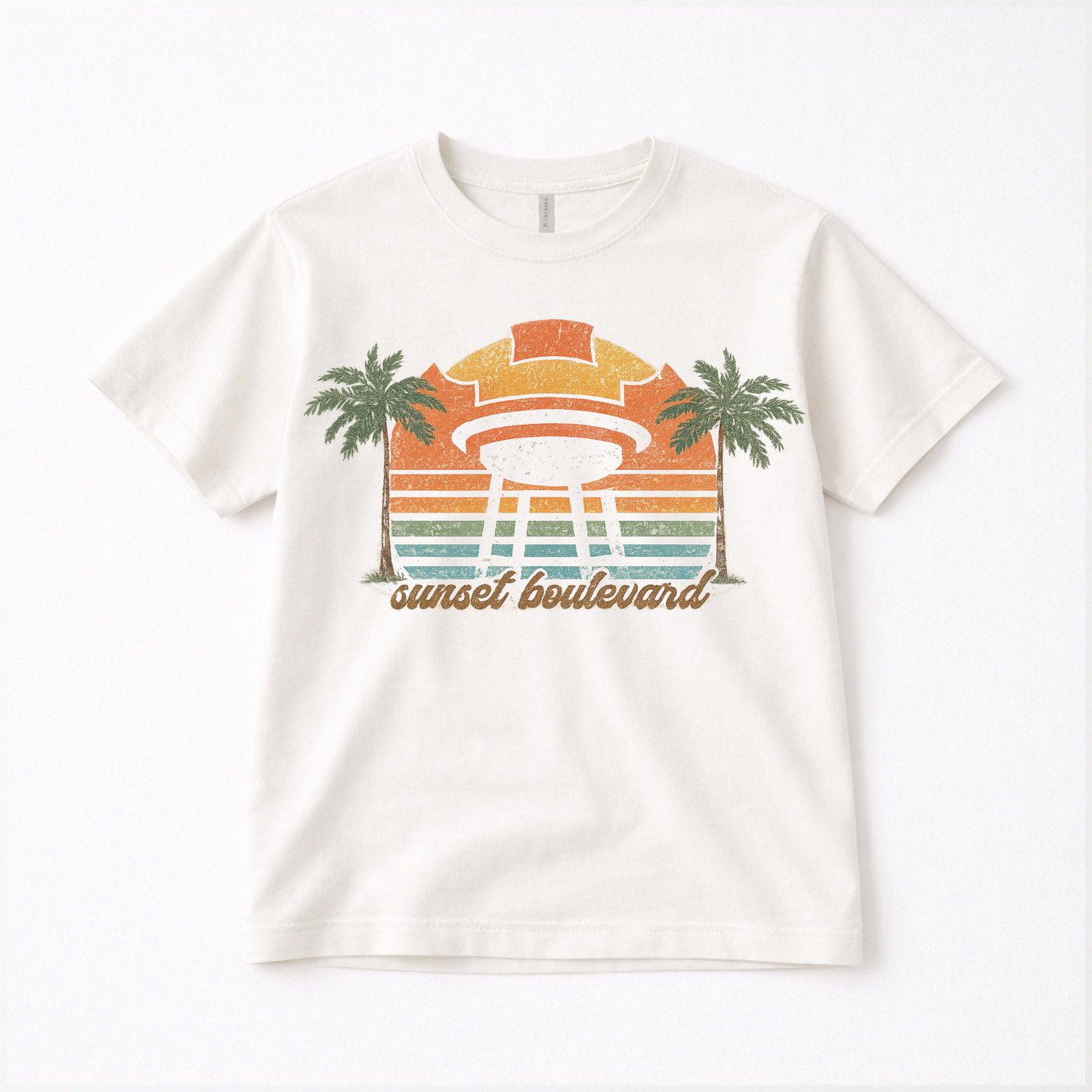 Sunset Blvd. Family Graphic Tee