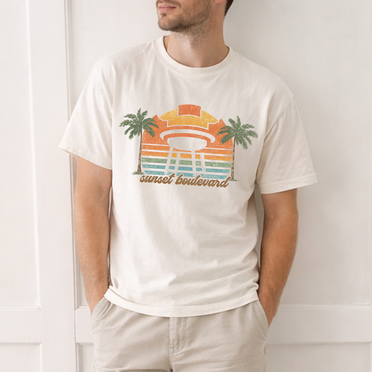 Sunset Blvd. Family Graphic Tee