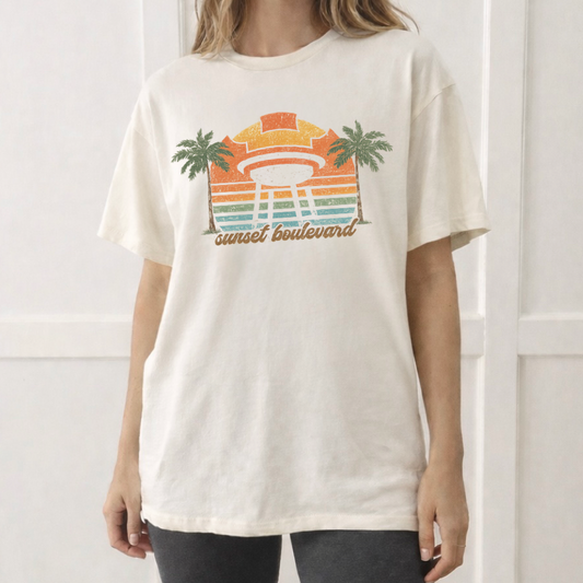 Sunset Blvd. Family Graphic Tee