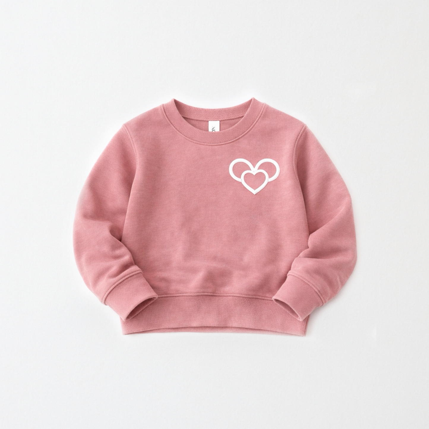 The Heart of Magic Kids Park Weight™️ Pullover | Pink Puff Heart