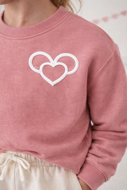 Heart of Magic Adult Park Weight™️ Pullover | Pink Puff