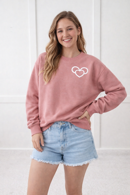 Heart of Magic Adult Park Weight™️ Pullover | Pink Puff