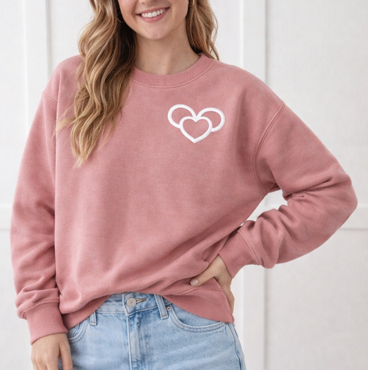 Heart of Magic Adult Park Weight™️ Pullover | Pink Puff