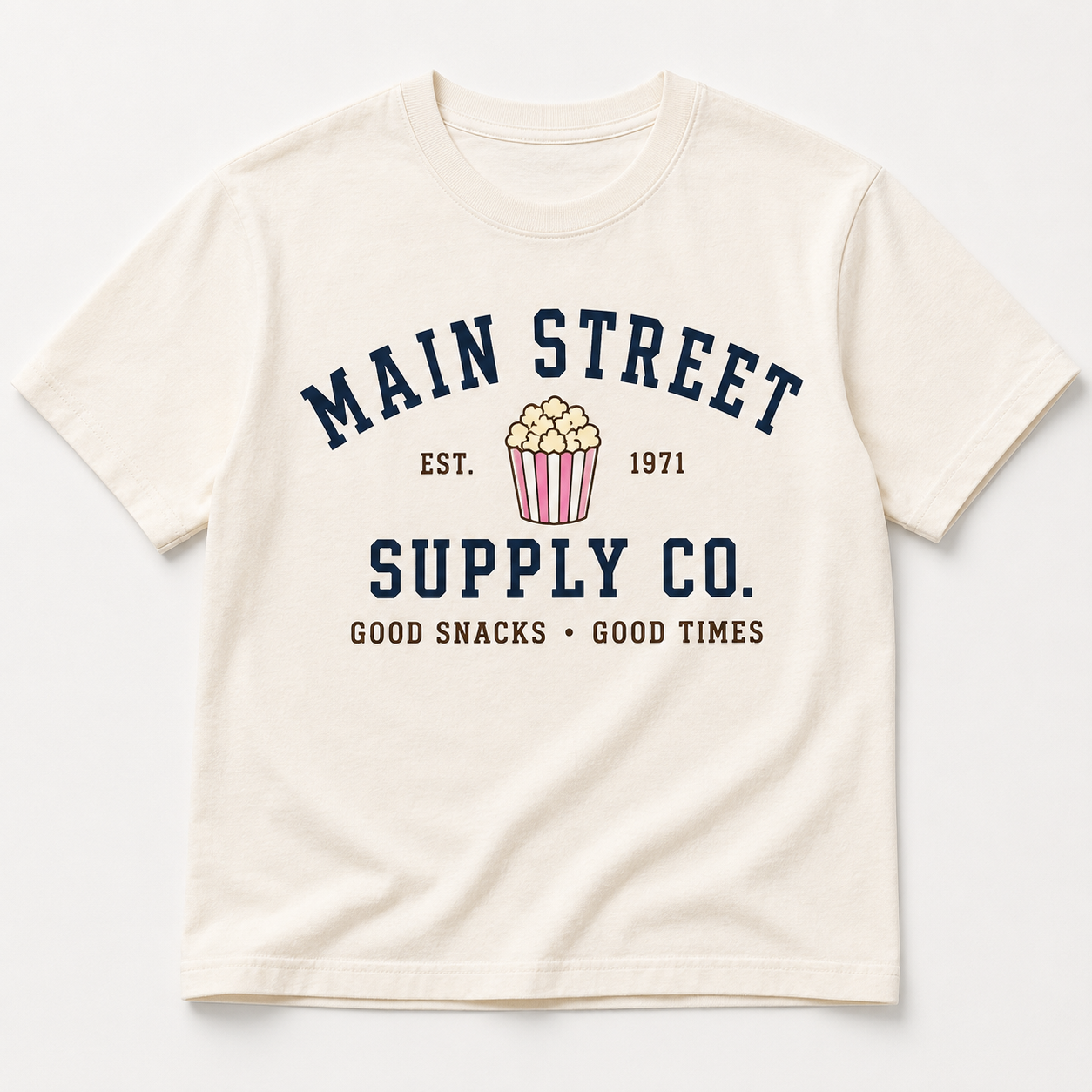Adult Main Street Supply Co Heritage Blend Tee