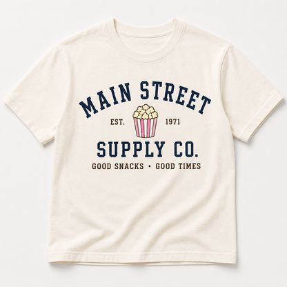 Adult Main Street Supply Co Heritage Blend Tee