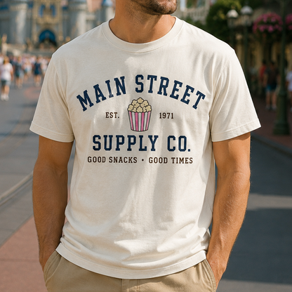Adult Main Street Supply Co Heritage Blend Tee