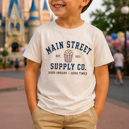 Main Street Supply Co Kids Hertage Blend Tee