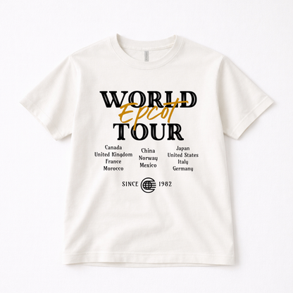 World Tour World Showcase Band Graphic Tee