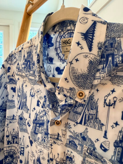 Park Toile | Men’s Resortech™ Button-Down