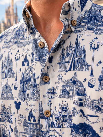 Park Toile | Men’s Resortech™ Button-Down
