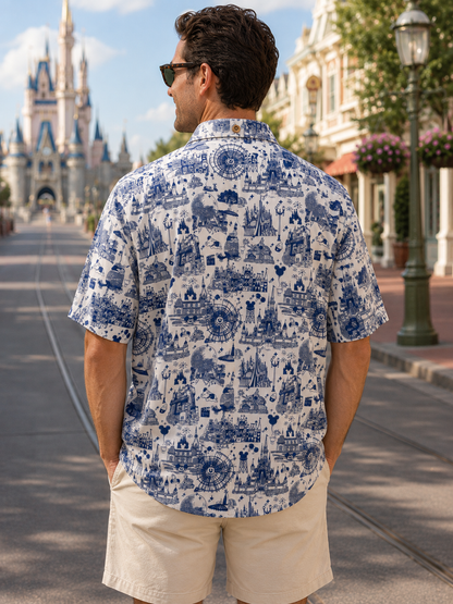 Park Toile | Men’s Resortech™ Button-Down