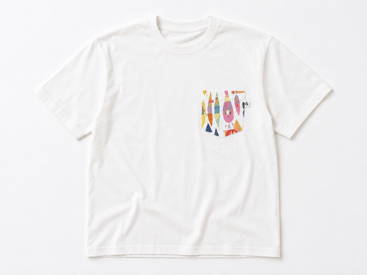 Small World Heritage Wash Pocket Pop™ Tee