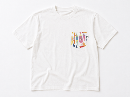 Small World Heritage Wash Pocket Pop™ Tee