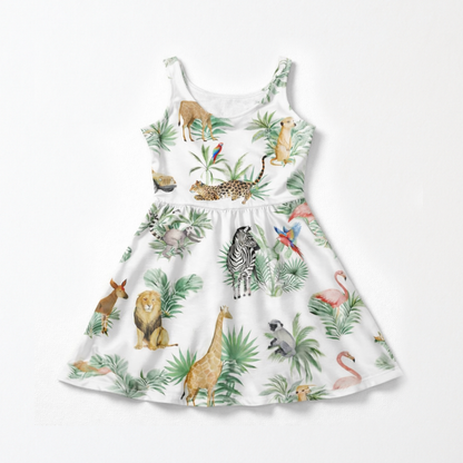 Girls Handcrafted Living Kingdom Twirl Dress