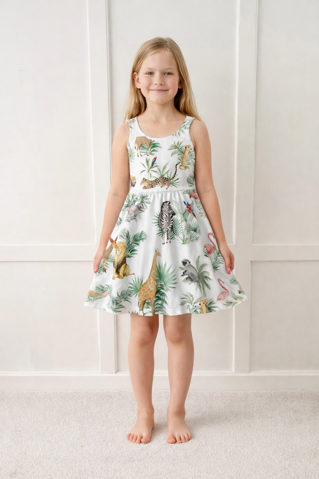 Girls Handcrafted Living Kingdom Twirl Dress