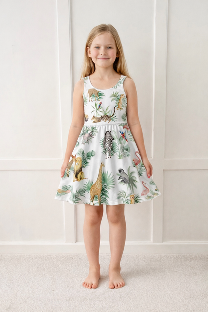 Girls Handcrafted Living Kingdom Twirl Dress
