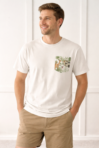 Adult Living Kingdom Pocket Tee Family Graphic Tee