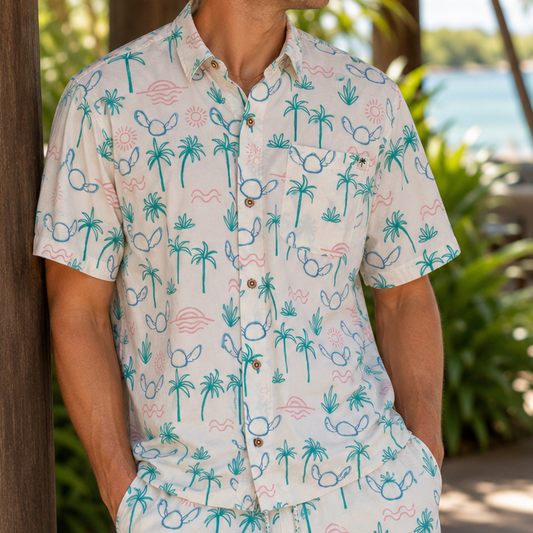 The Ohana Project Resortech™ Adult Button-Down