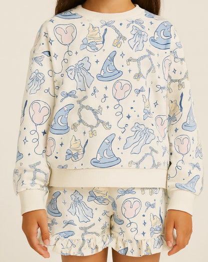 LIMITED Castle Daydreams Essential French Terry Crewneck