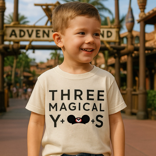 Kids Customizable Magical Years Graphic Tee + Optional Bottoms