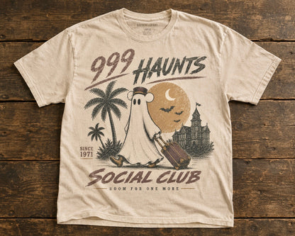 999 Haunts Social Club | Heritage Wash Tee