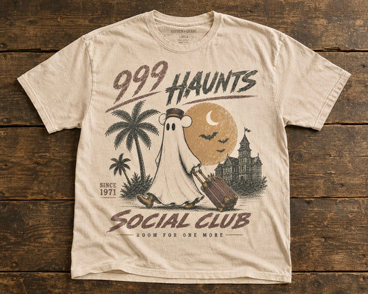 999 Haunts Social Club | Kids Heritage Wash Tee + Optional Bottoms